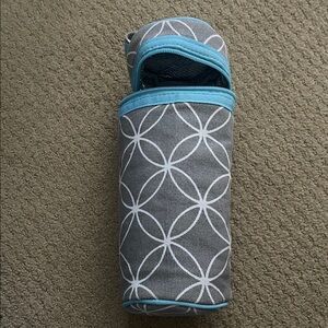 Pottery Barn Kids Gray and Blue Bottle Holder